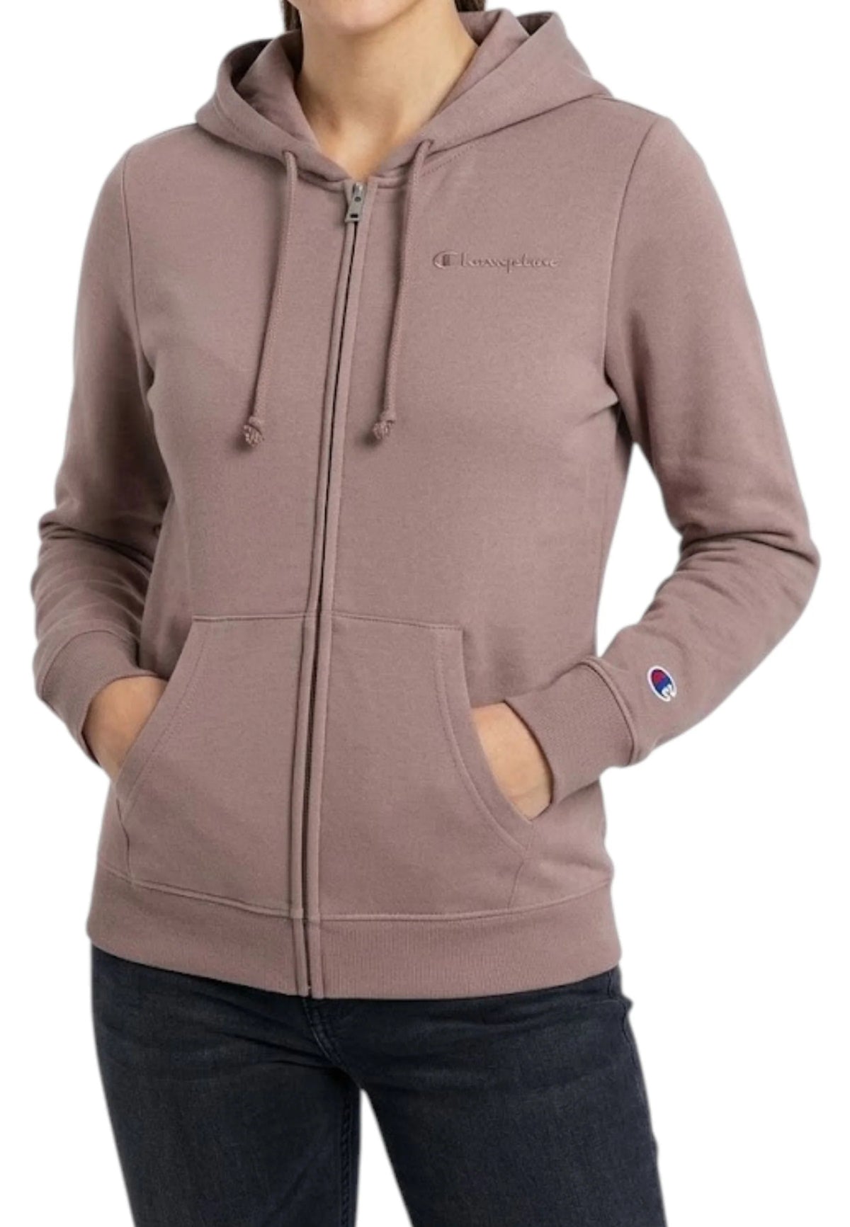 zip lunga cappuccio 