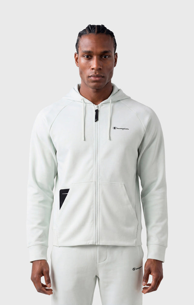 zip lunga cappuccio 