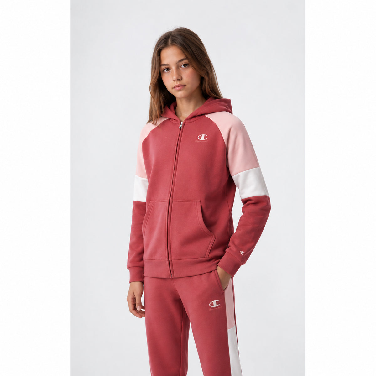 zip lunga cappuccio 