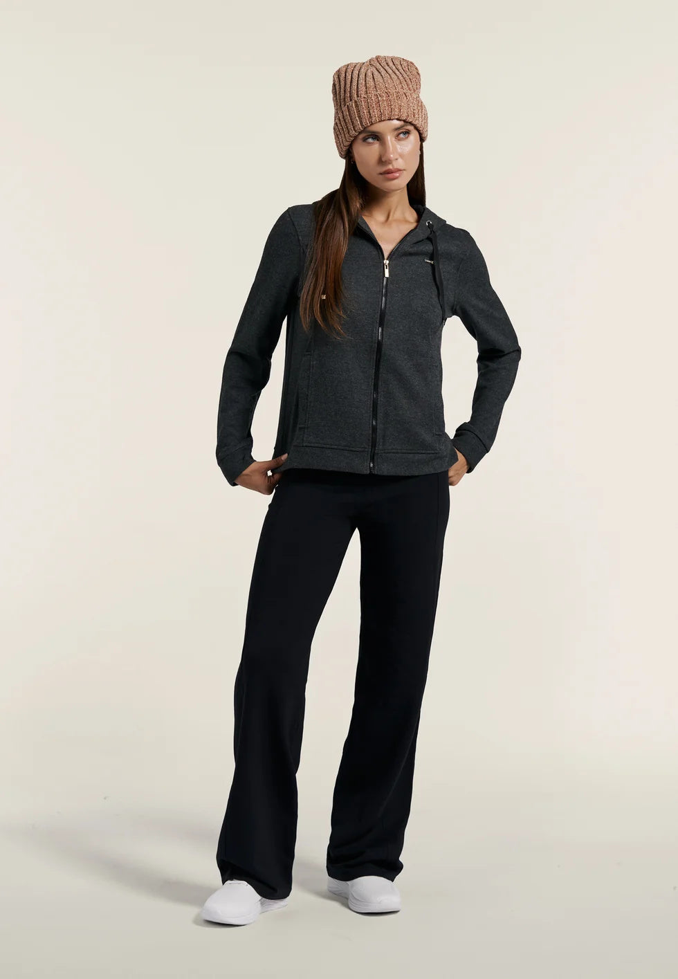zip lunga cappuccio 