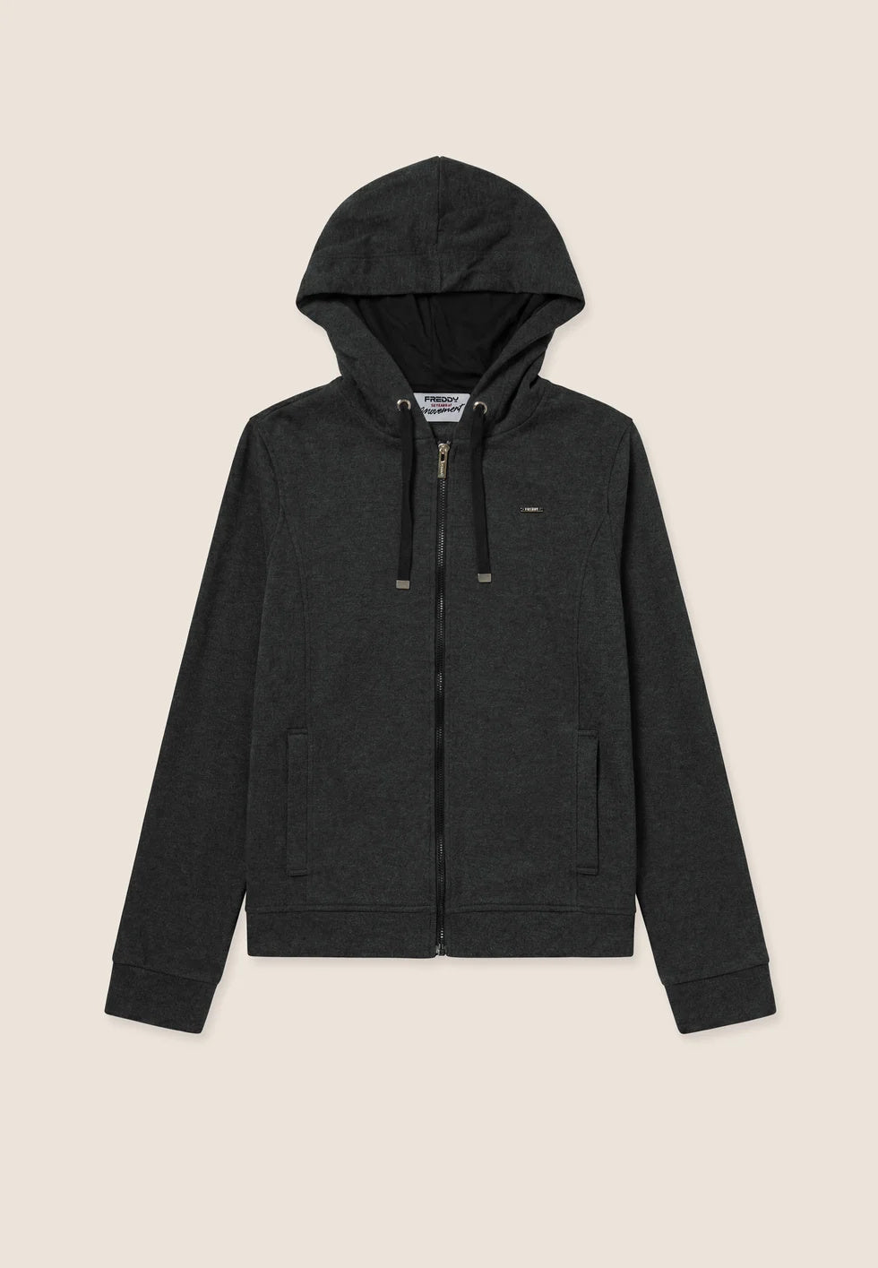 zip lunga cappuccio 