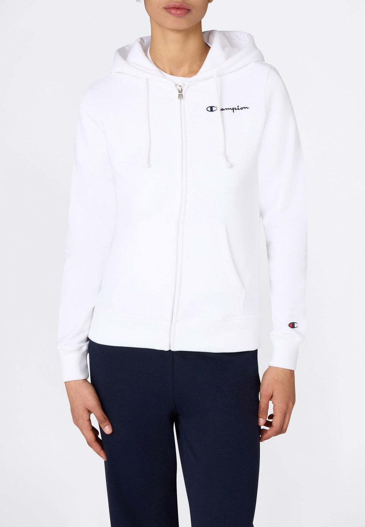 zip lunga cappuccio 