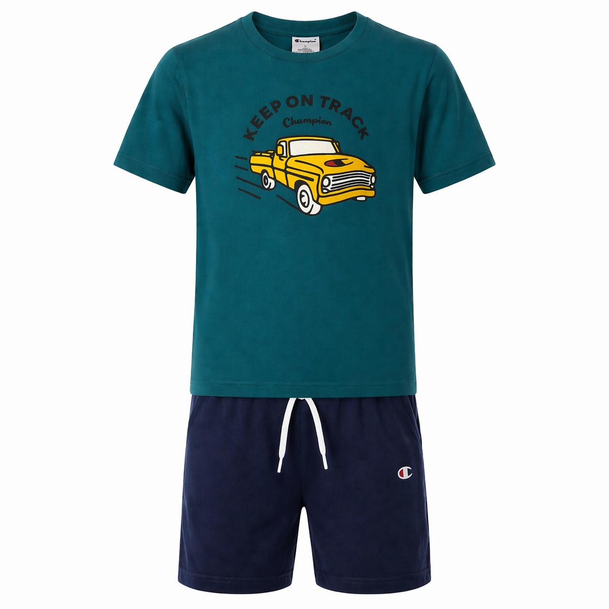 t-shirt + short 