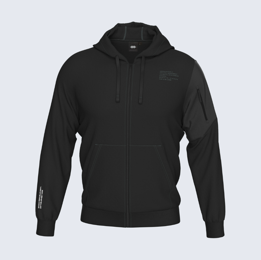 zip lunga cappuccio 