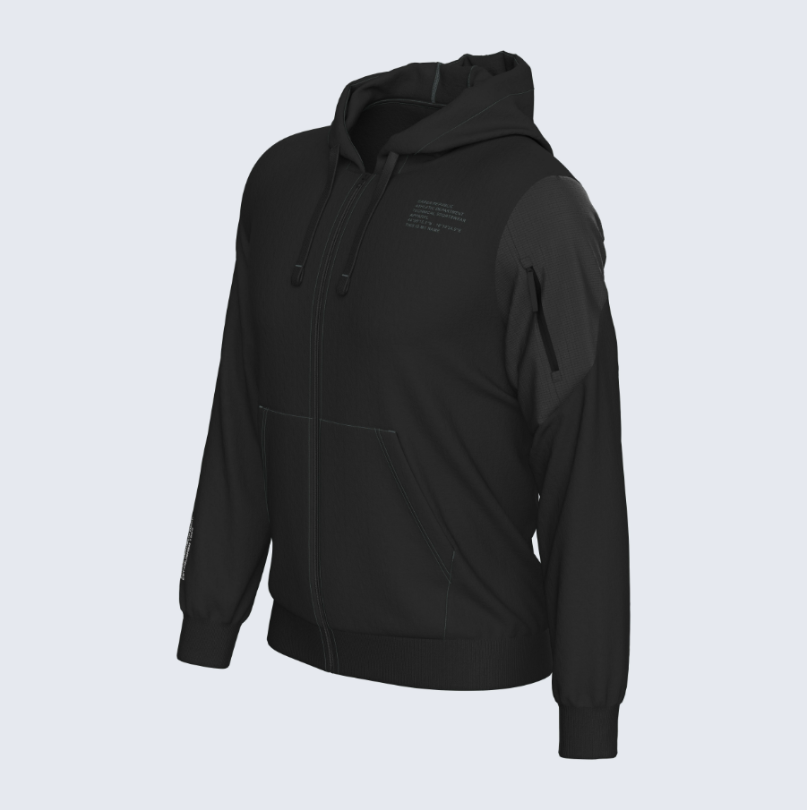 zip lunga cappuccio 