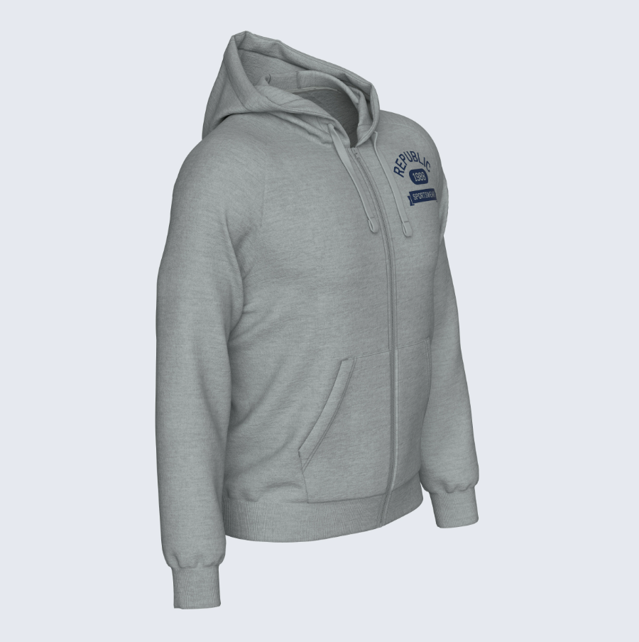 zip lunga cappuccio 