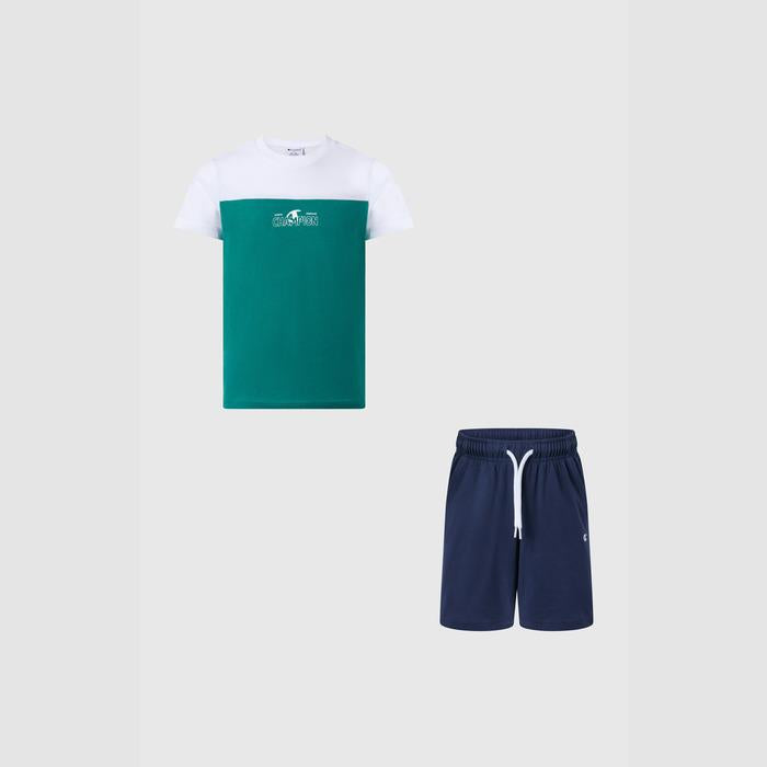 t-shirt + short 