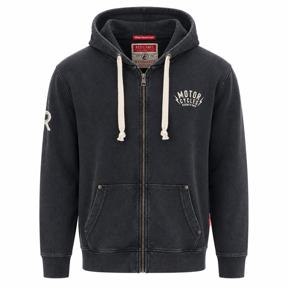 zip lunga cappuccio 