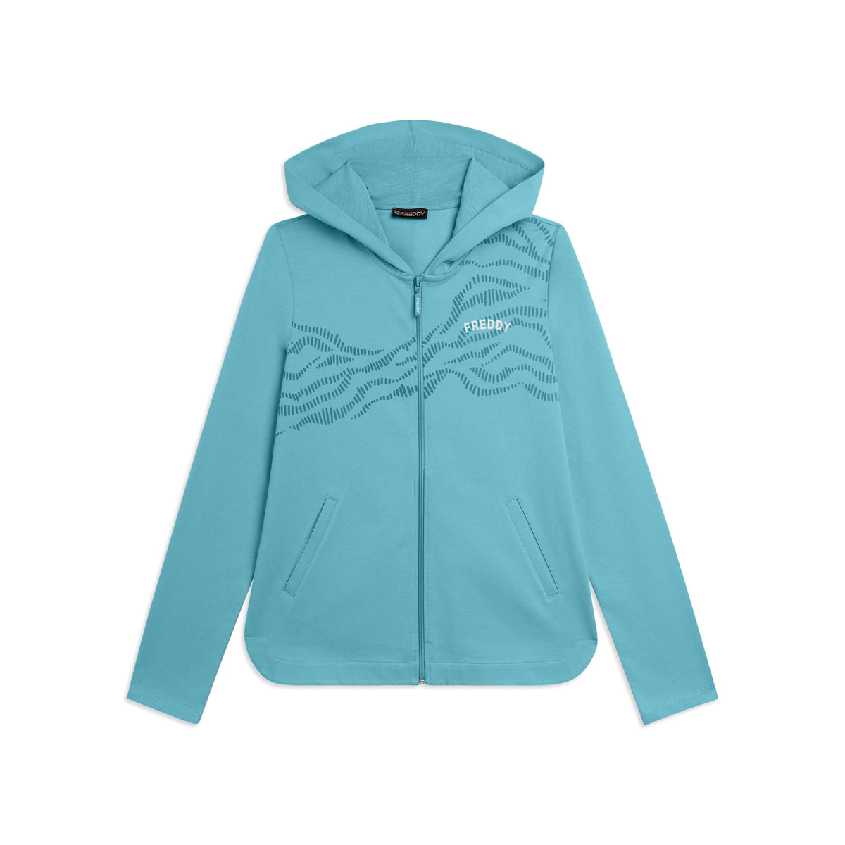 zip lunga cappuccio 
