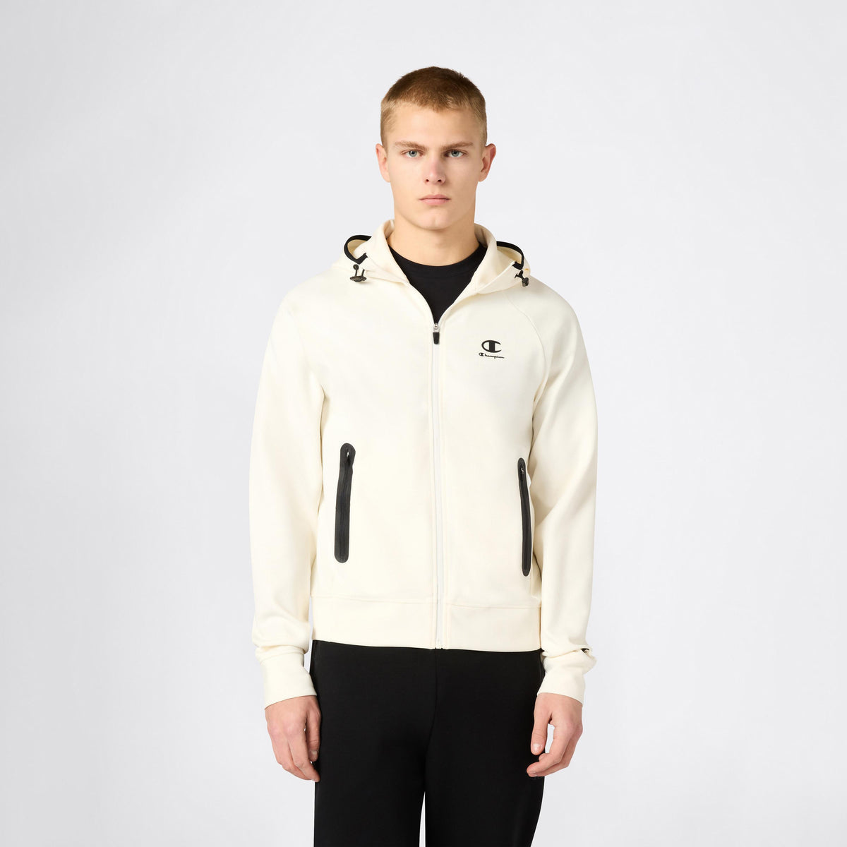 zip lunga cappuccio 