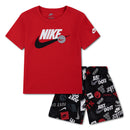 t-shirt + short 