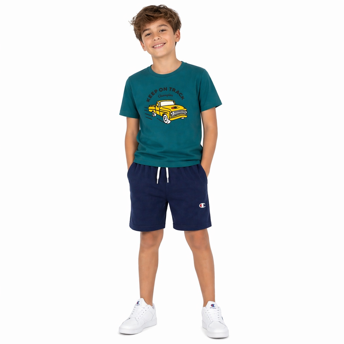 t-shirt + short 
