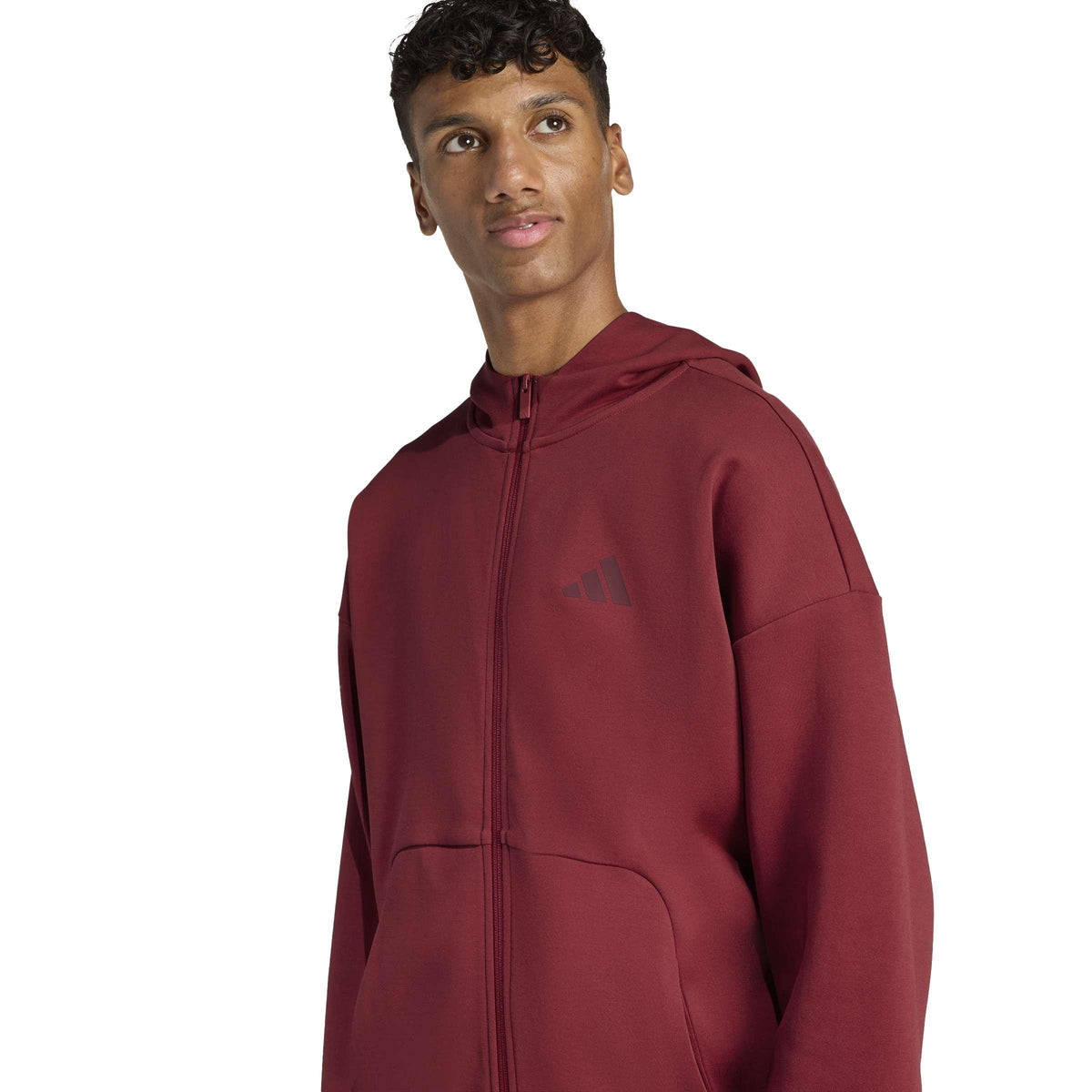 zip lunga cappuccio 