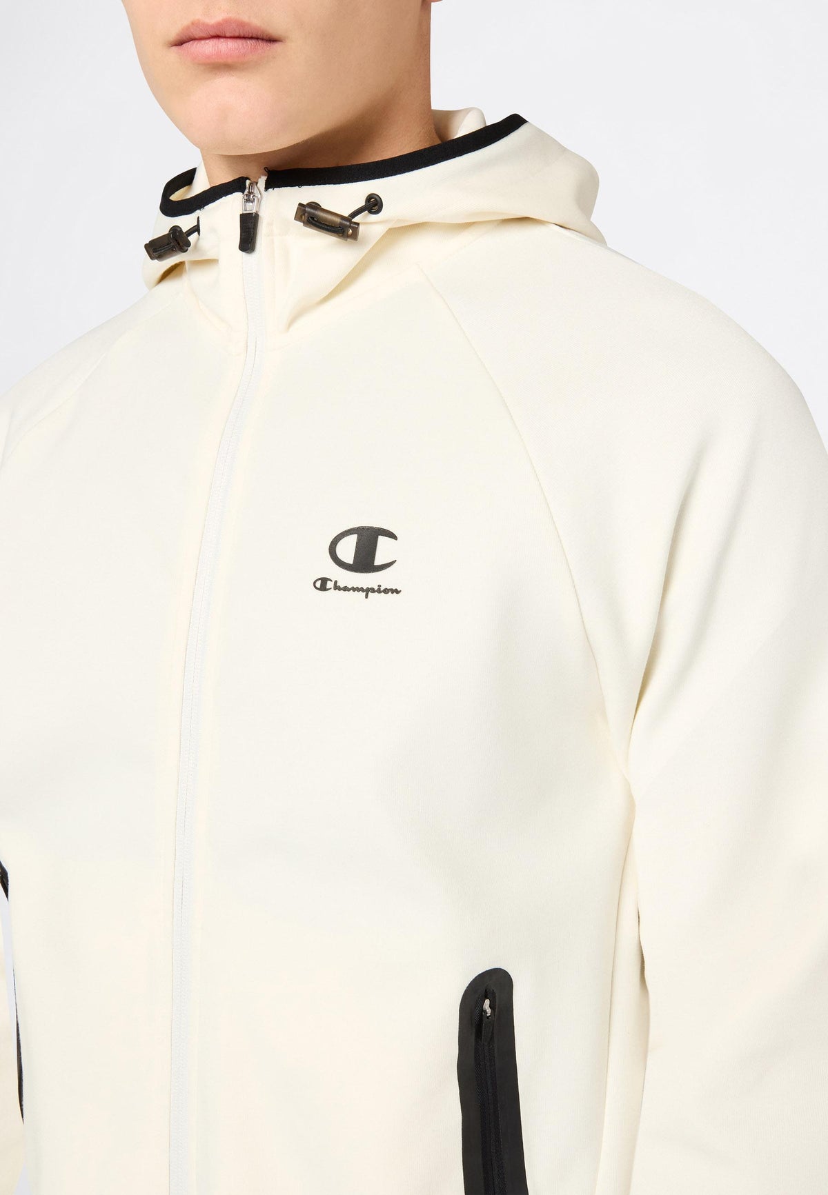 zip lunga cappuccio 