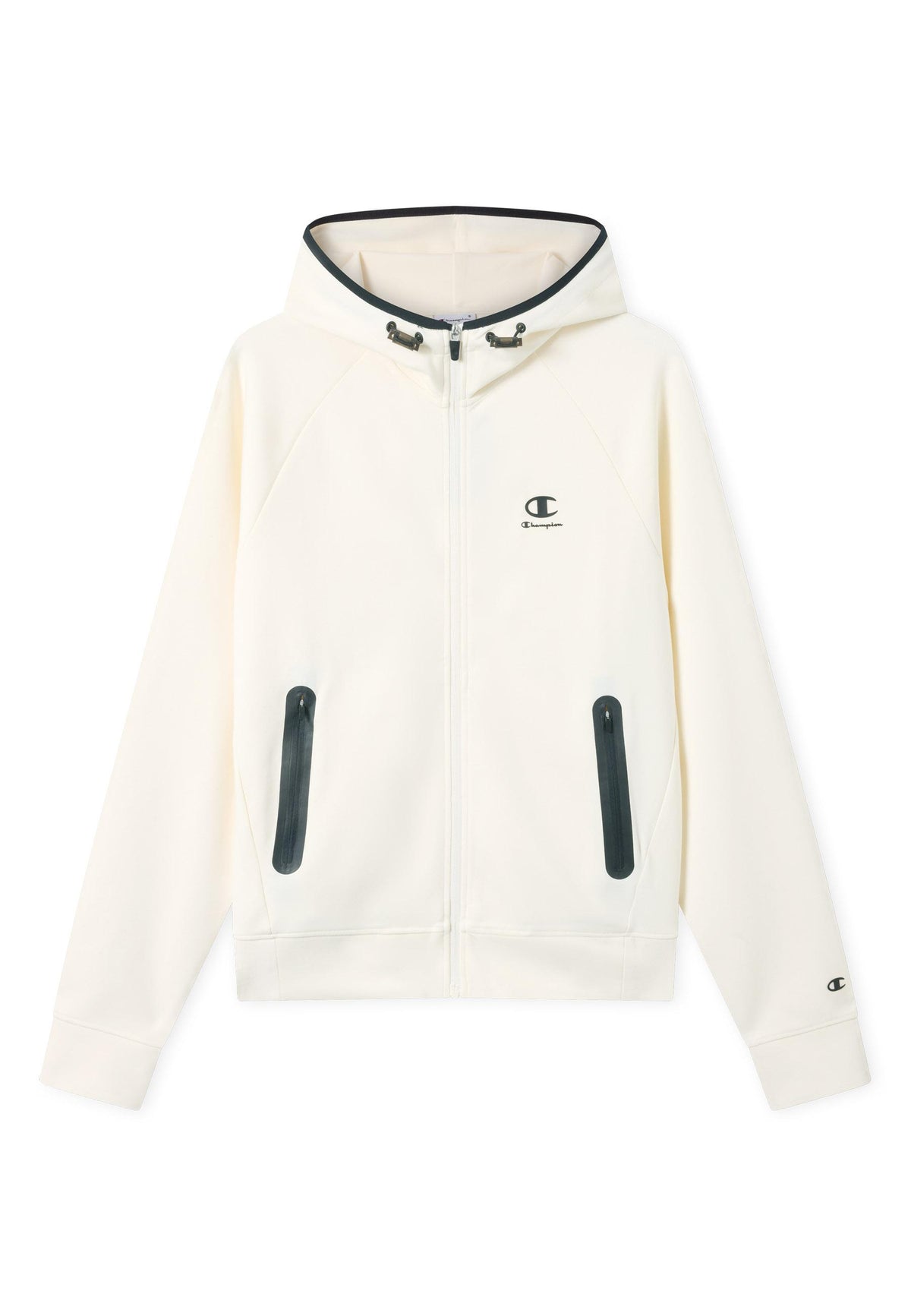 zip lunga cappuccio 