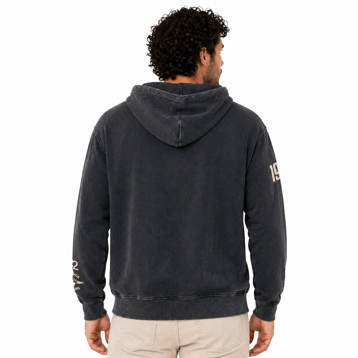 zip lunga cappuccio 