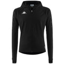 Kappa Felpa Zip Lunga Cappuccio Uomo