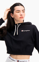 Champion Felpa Chiusa Cappuccio Donna