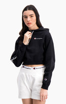 Champion Felpa Chiusa Cappuccio Donna