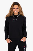 Champion Felpa  Chiusa Girocollo Donna