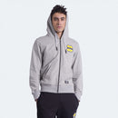 Erreà Felpa Zip Lunga Cappuccio Uomo