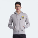 Erreà Felpa Zip Lunga Cappuccio Uomo