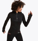 Diadora Felpa 1/2 Zip Running Donna