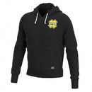 Erreà Felpa Zip Lunga Cappuccio Uomo